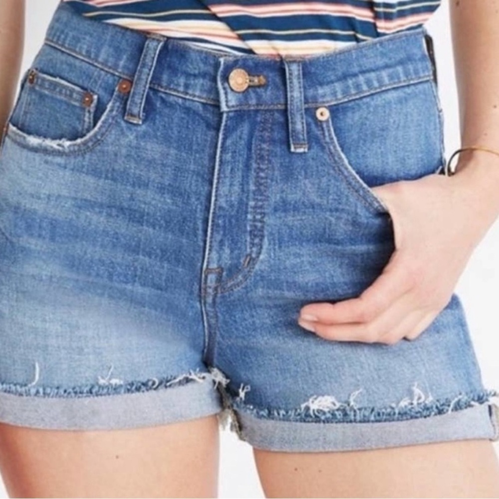 Madewell The High Rise Denim Jean Shorts Size 33